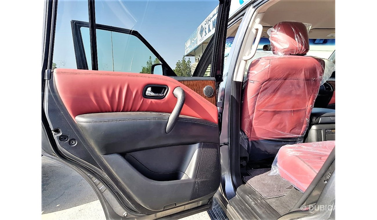 نيسان باترول Leather seats - DVD - Full Option