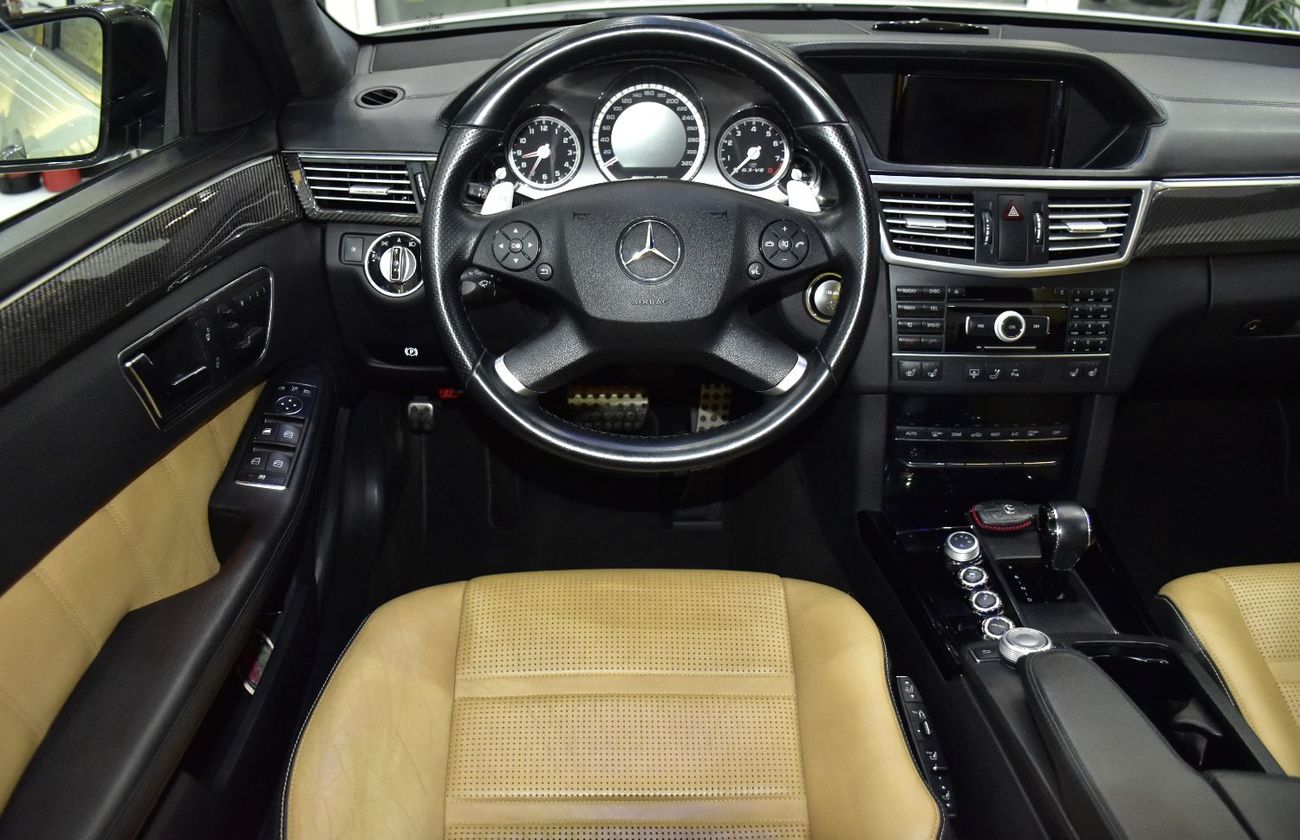 Mercedes-Benz E 63 AMG EXCELLENT DEAL for our Mercedes Benz E63 AMG ( 2011 Model ) in White Color GCC Specs