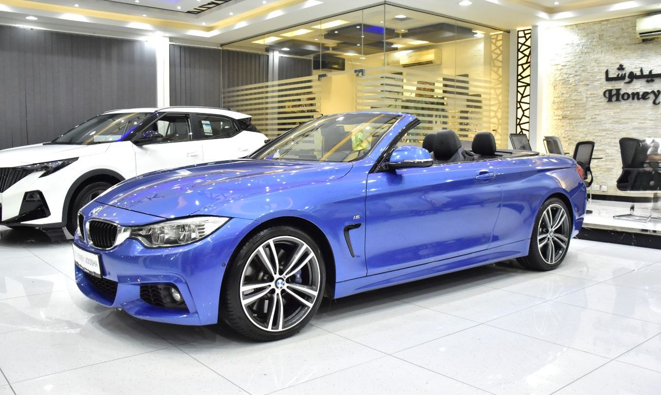 بي أم دبليو 440i EXCELLENT DEAL for our BMW 440i M-Kit Convertible ( 2017 Model ) in Blue Color GCC Specs