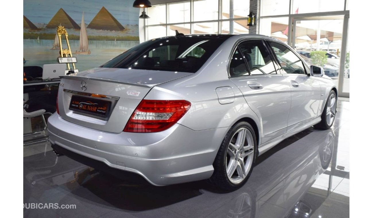 Mercedes-Benz C200 Avantgarde, AMG - GCC Specs, Different Condition, Single Owner - No Any Accident