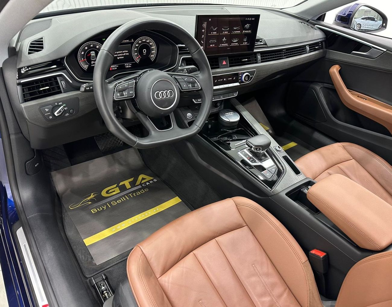 Audi A5 40 TFSI S Line 2021 Audi A5 40TFSI S-Line Coupe, May 2026 Al Naboodah Warranty + Service Contract, G