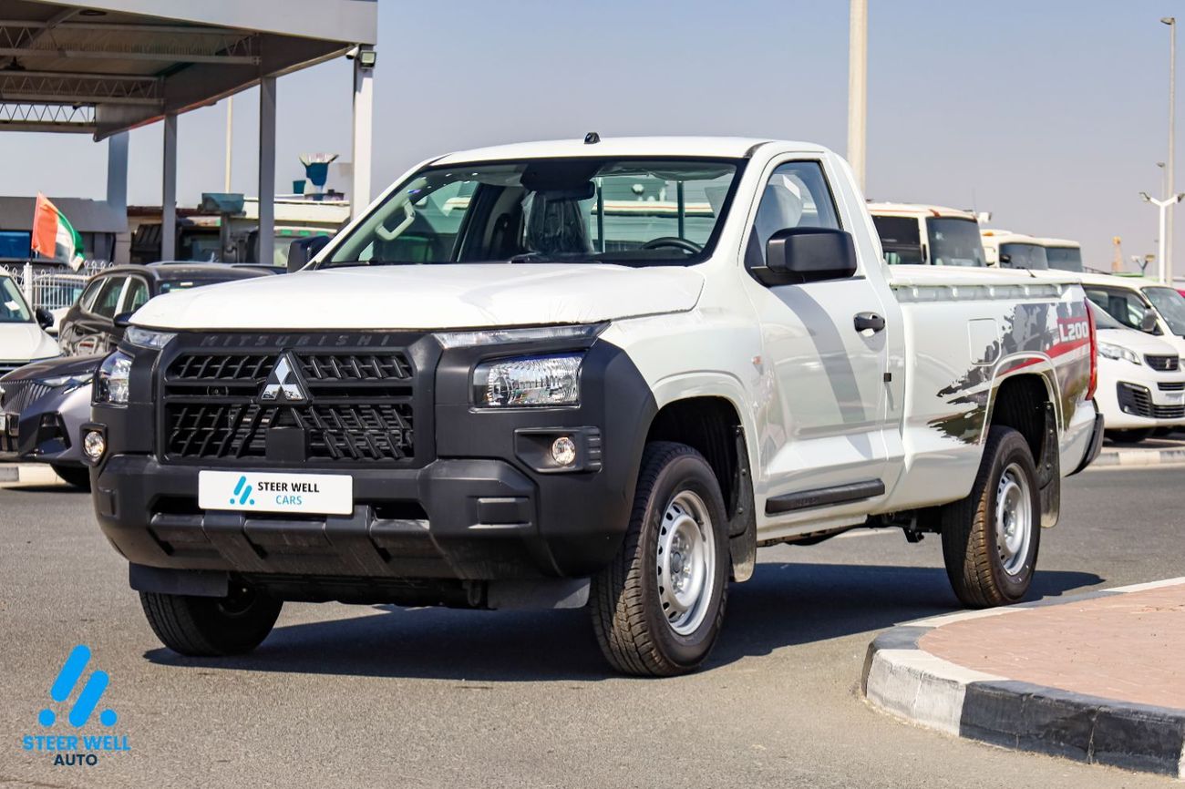 ميتسوبيشي L200 2026 Single Cabin GL | 2.4L Turbo DSL | 5-Speed MT | 4WD | Heavy-Duty Workhorse