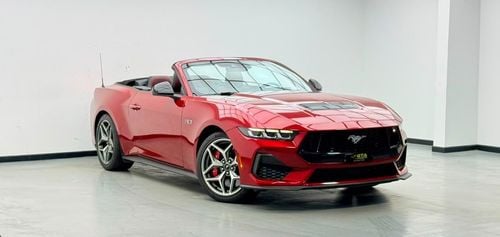 Ford Mustang GT PREMIUM 2024 Ford Mustang GT Premium Convertible, 2029 Ford Warranty + Service Package, Very Low Km, GCC