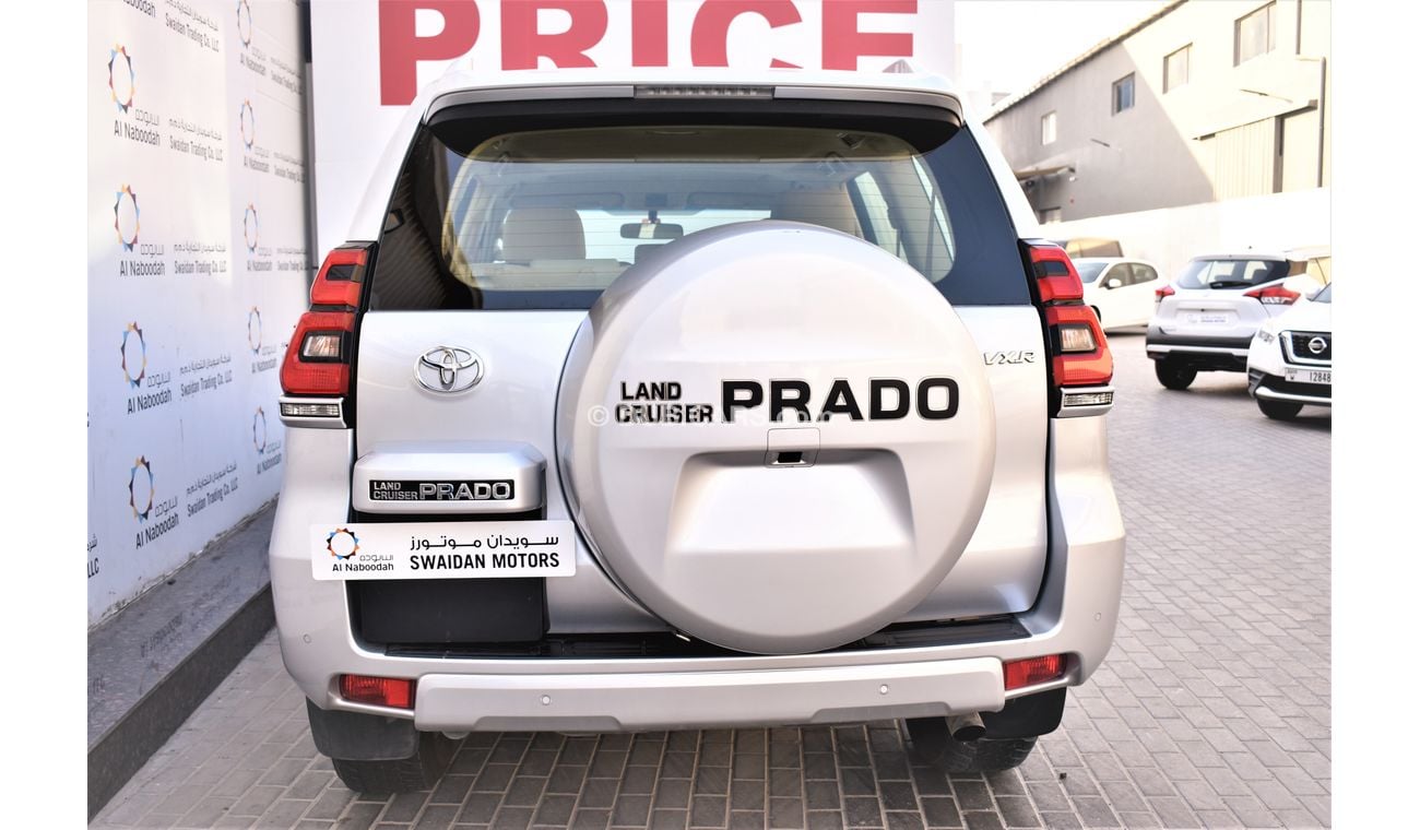 تويوتا لاند كروزر PRADO 4.0L VXR V6 4WD 2018 GCC SPECS DEALER WARRANTY