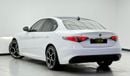 Alfa Romeo Giulia 2024 Alfa Romeo Giulia Veloce Q2 MCA, 2028 Agency Warranty & Service Contract, Agency FSH, GCC