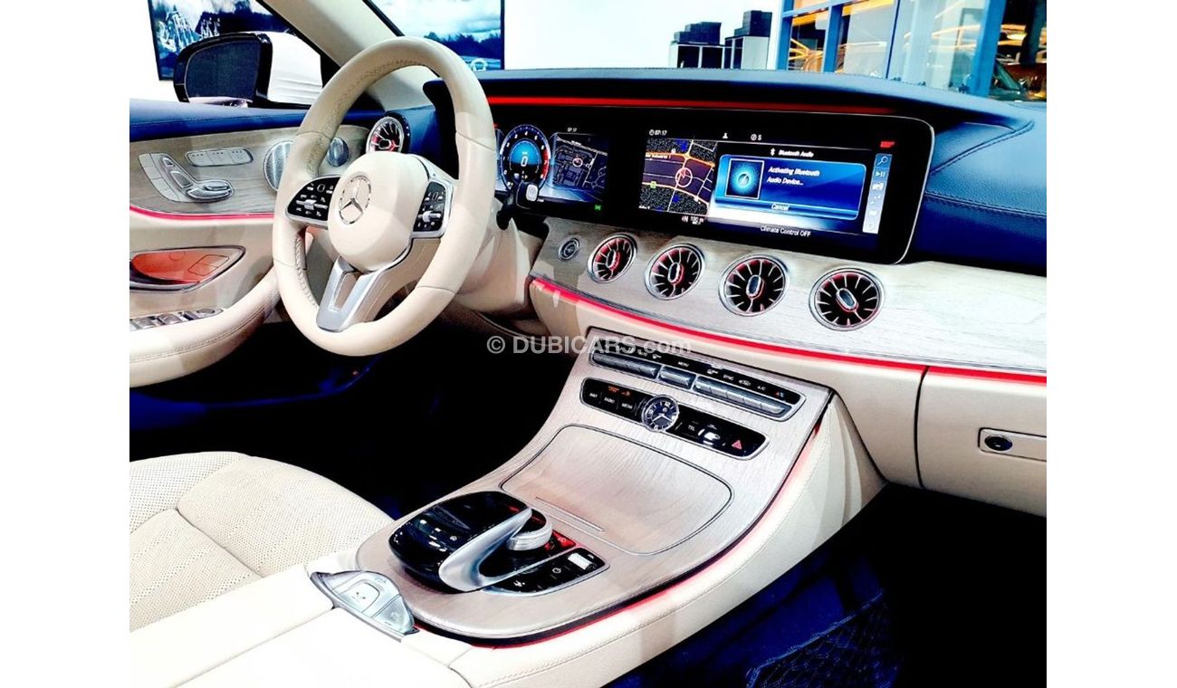 Mercedes-Benz E450 Coupe CONVERTIBLE - 2019 - 4000KMS ONLY - ONE YEAR WARRANTY - ( 2,950 AED PER MONTH)