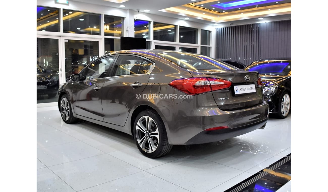 Kia Cerato EXCELLENT DEAL for our KIA Cerato ( 2015 Model ) in Brown Color GCC Specs