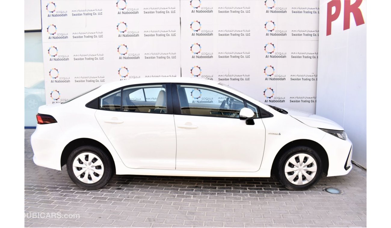 Toyota Corolla AED 1370 PM | 1.8L HIBRID GCC DEALER WARRANTY