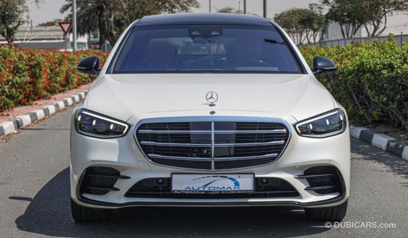 مرسيدس بنز S 500 L 4MATIC V6 3.0L , 2022 , GCC , 0Km , (ONLY FOR EXPORT)