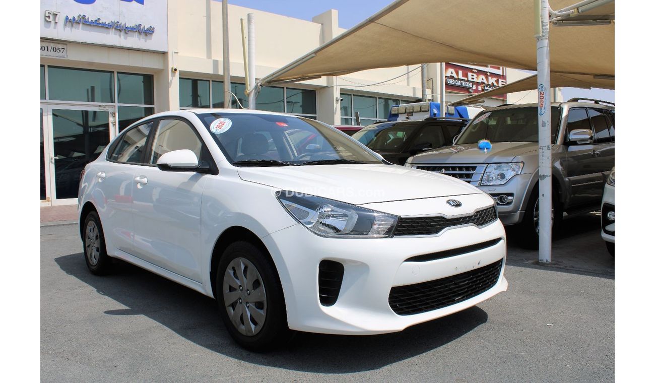كيا ريو EX مكينة 1400 سي سي - السيارة خليجي - بحالة ممتازة من الداخل والخارج - صبغة وكالة - خالية من الحوادث
