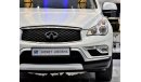 إنفينيتي QX50 EXCELLENT DEAL for our Infiniti QX50 ( 2016 Model ) in White Color GCC Specs