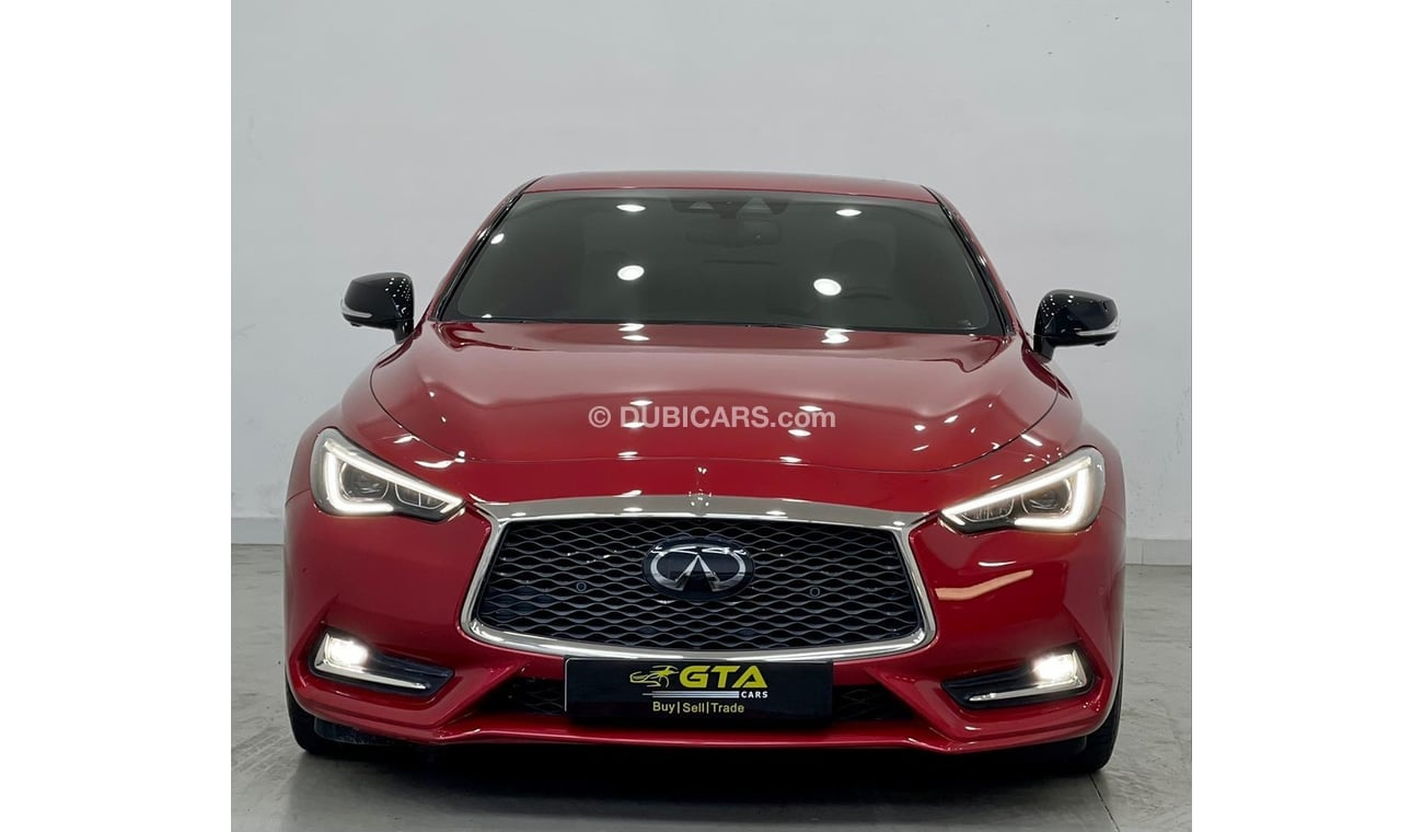 Infiniti Q60 Red Sport 2019 Infiniti Q60 S Red Sport, Full Infiniti Service History, Warranty, Low Kms, GCC