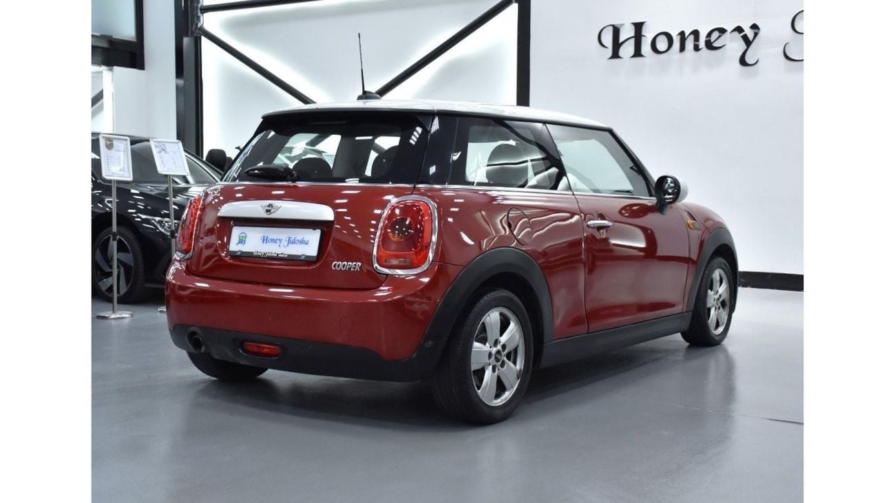 Mini Cooper EXCELLENT DEAL for our Mini Cooper ( 2015 Model ) in Red Color GCC Specs