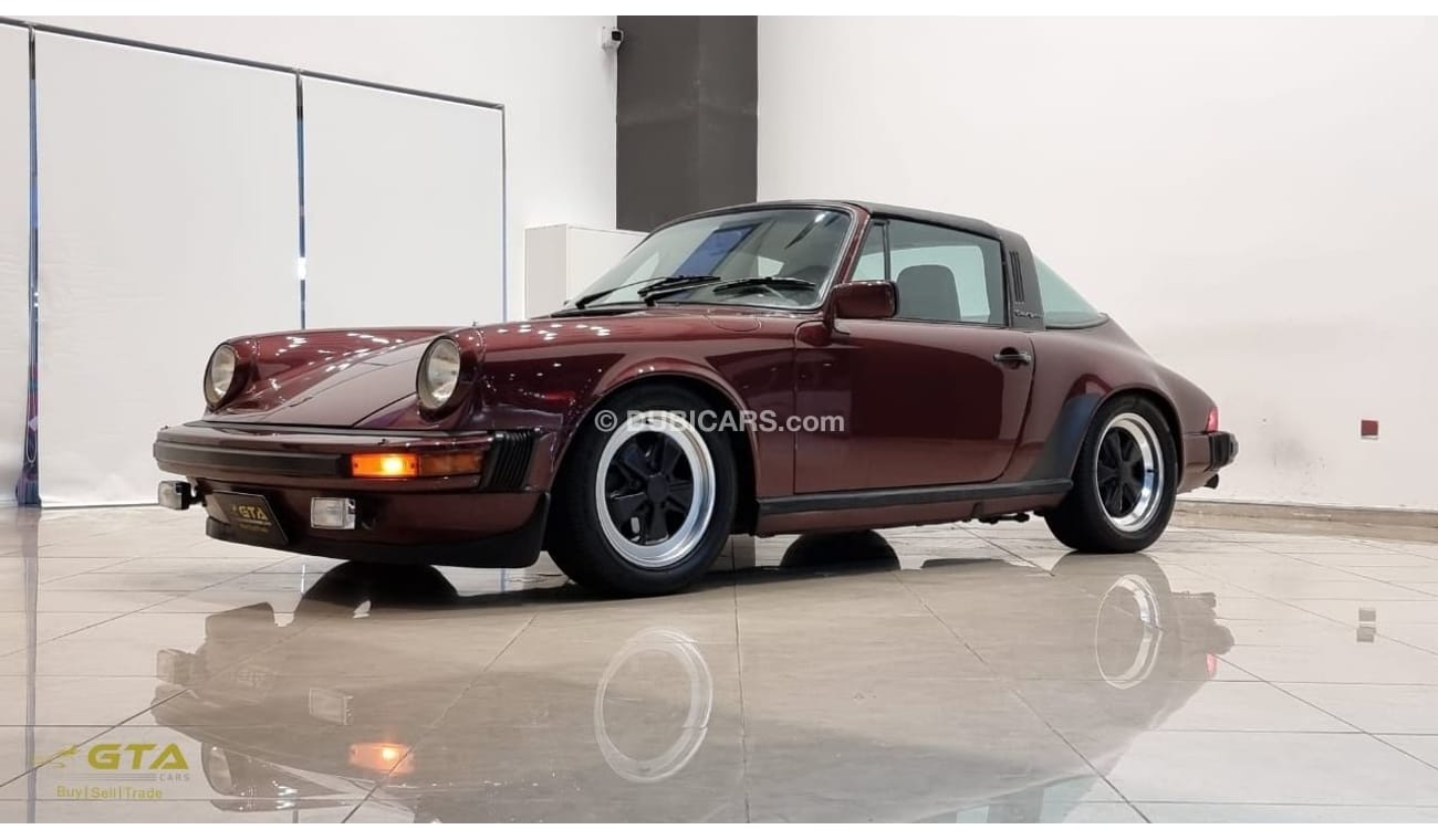 Porsche 911 1983 Porsche SC Targa 911, Full Service History, Usa Specs