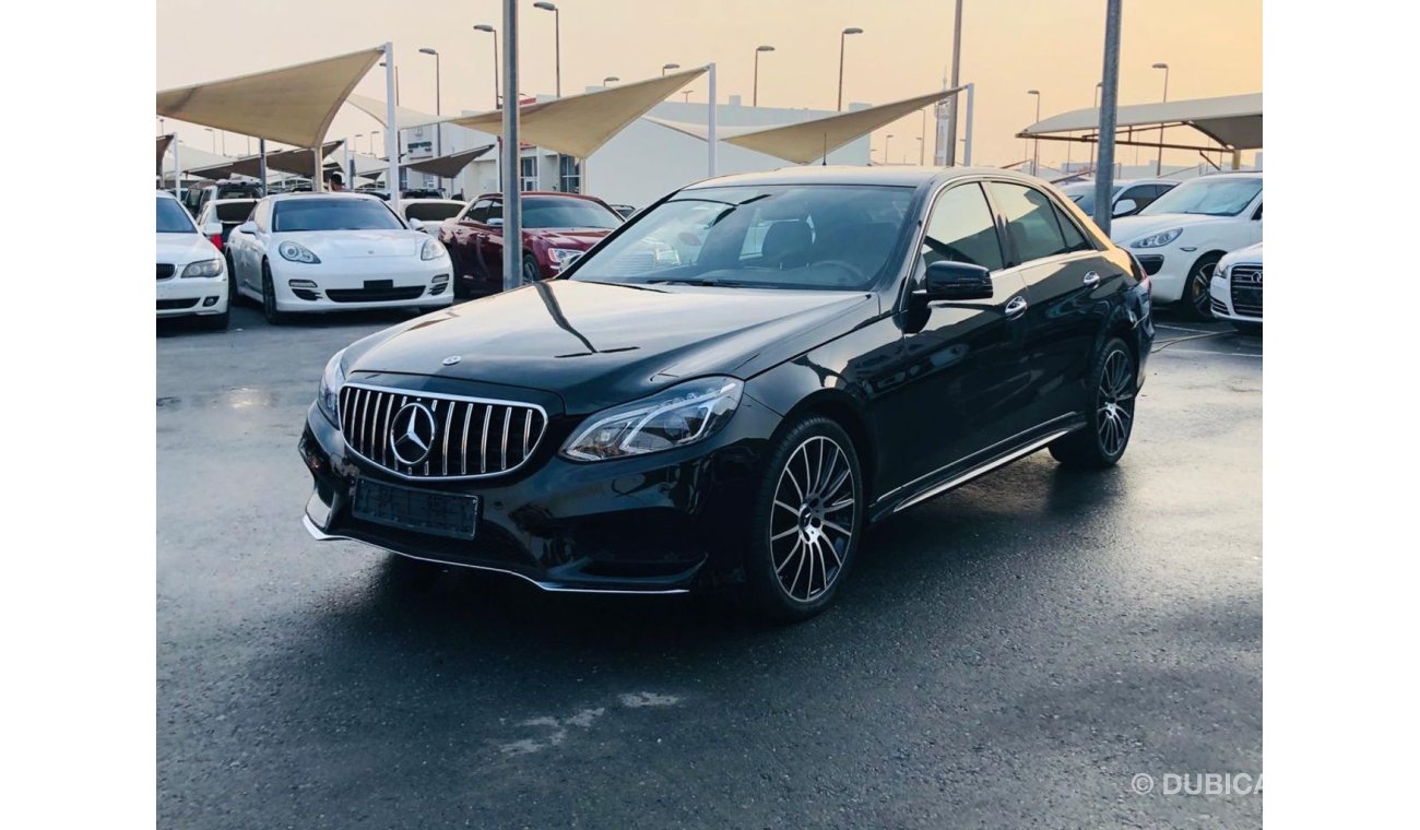 مرسيدس بنز E 350 موديل 2014 وارد نظيف جدا افينجارد فل مواصفات فتحه وكراسي جلد ومثبت سرعه وتحكم كهربي كامل ونظام صوت م