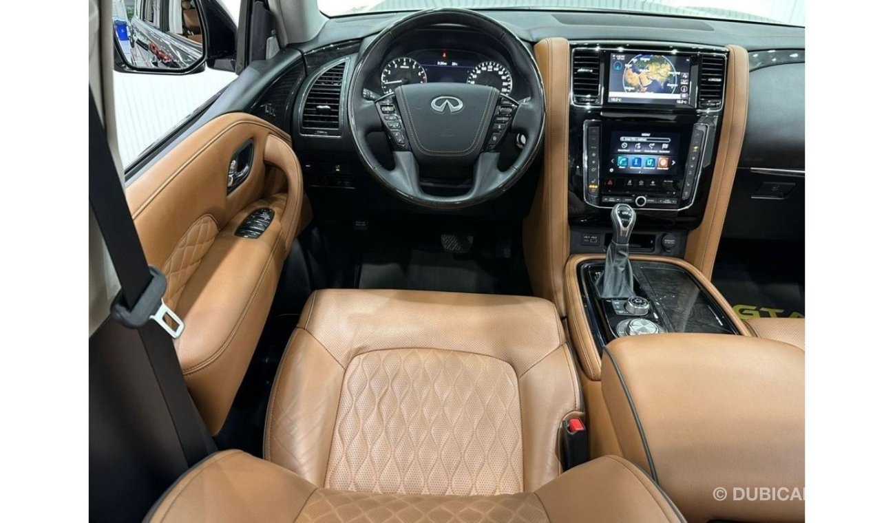 إنفينيتي QX80 2021 Infiniti QX80 8 Seater, Warranty, Full Infiniti Service History, Full Options, GCC