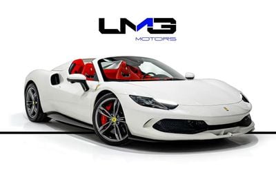 Ferrari 296 GTS CARBON FIBRE FRONT SPOILER | LIFT SYSTEM | COLOURED SPECIAL STITCHING