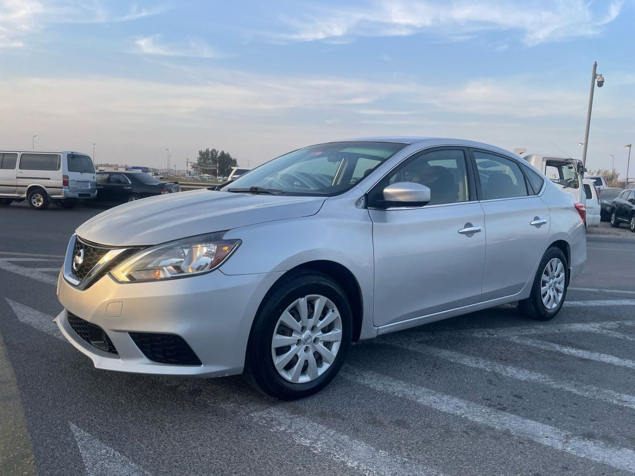 نيسان سنترا 2018 Nissan Sentra S 1.8L V4 MidOption+ Economical Car -