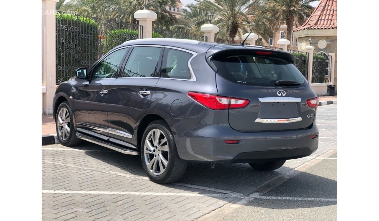 إنفينيتي QX60 لاكجري GCC FULL SERVICE HISTORY INFINITI QX60 2015 LUXURY FULL OPTION ONLY 920/MONTH UNLIMITED KM WA