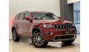 جيب جراند شيروكي 2017 Jeep Grand Cherokee Limited, Full Service History, Warranty, Service Contract, GCC