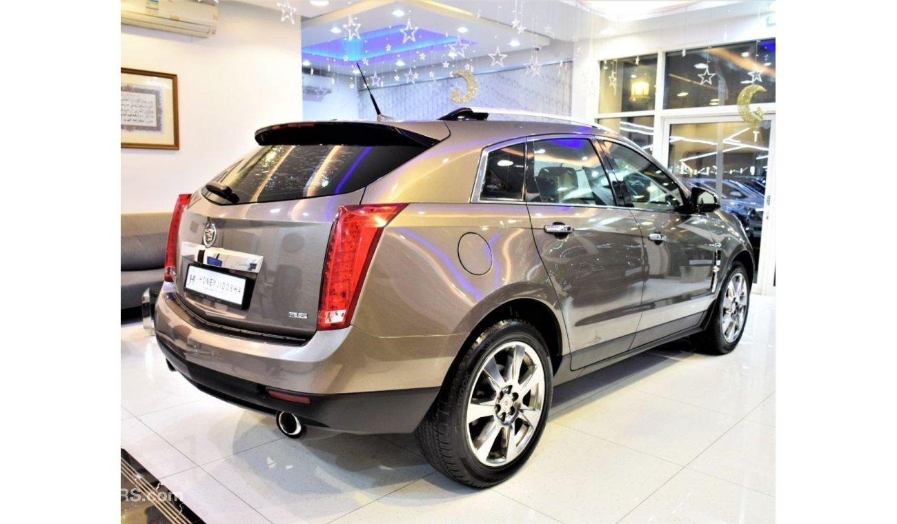 كاديلاك SRX ONLY 89000 KM!! Cadillac SRX 4 2012 Model!! in Brown Color! GCC Specs