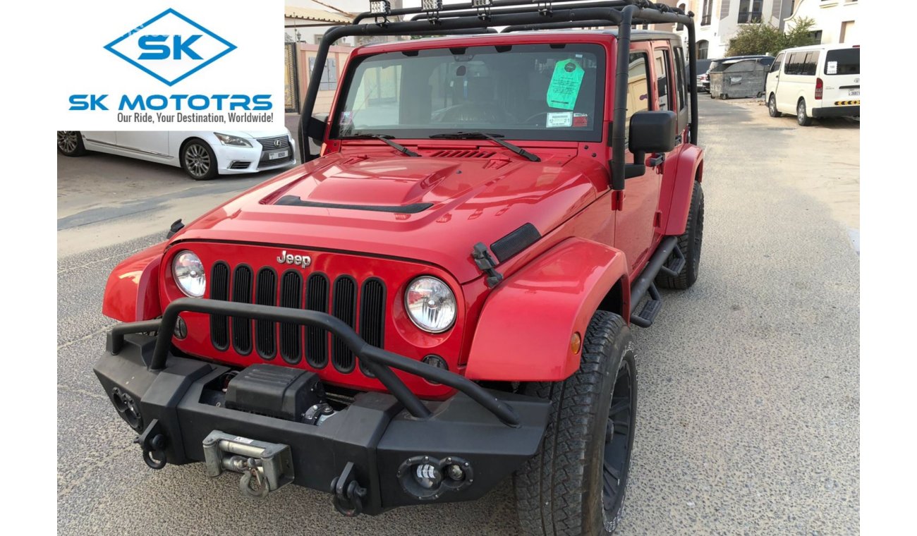 Jeep Wrangler 3.6L, FULL OPTION, Leather Seats, Clean Interior and Exterior (LOT # WSJK14)