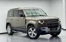 Land Rover Defender 110 HSE P400 3.0L 2024 Land Rover Defender 110 P400 HSE, 2028 Land Rover Warranty, Very Low Kms, GCC