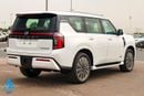 نيسان باترول LE Platinum | GCC | 3.5L V6 | AWD | Red Inter | 8-Seater SUV | Height Control | Export