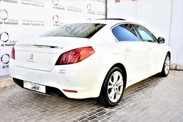 Peugeot 508 1 6l Allure 15 Gcc Specs With Sunroof Lether Seats Navigation For Sale Aed 24 900 White 15