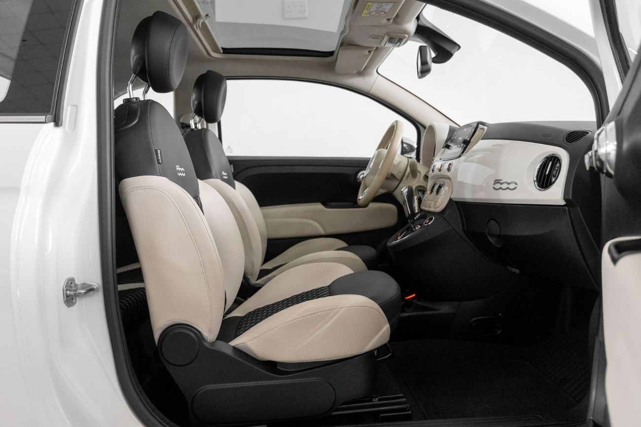 Fiat 500 2023 Fiat 500 Dolce Vita White / Full-Service History/ Dealership Warranty