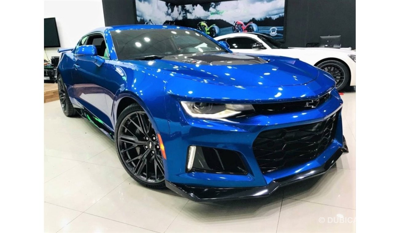 Chevrolet Camaro CHEVROLET CAMARO ZL1 2018 GCC CAR WITH FULL SERVICE HISTORY WARRANTY TILL 2024 ORIGINAL PAINT