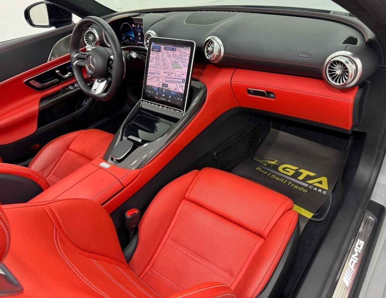 Mercedes-Benz SL 55 AMG Roadster 4Matic+ 2022 Mercedes-Benz SL 55 AMG, Agency Warranty & Service Pack 12/27, Full Agency Ser