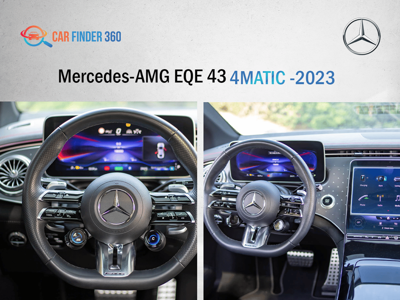 مرسيدس بنز EQE 43 2023 Mercedes-AMG EQE 43 4MATIC — 18,000 km only