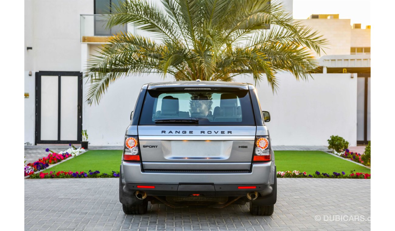 Land Rover Range Rover Sport HSE V8 - 2013 - AED 1,742 per month - 0% Downpayment