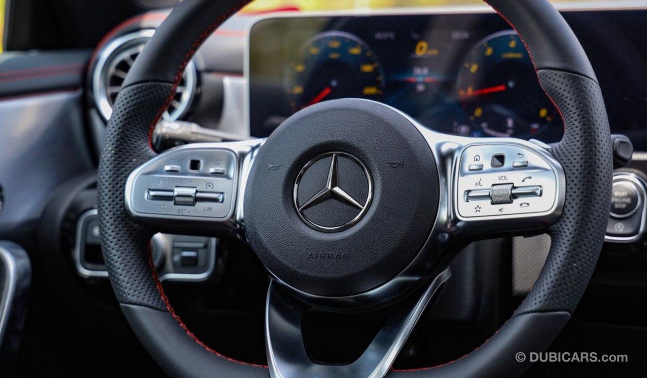 Mercedes-Benz CLA 200 AMG 2020, GCC, 0km w/ 2 Years Unlimited Mileage Warranty + 3 Years Free Servic @EMC