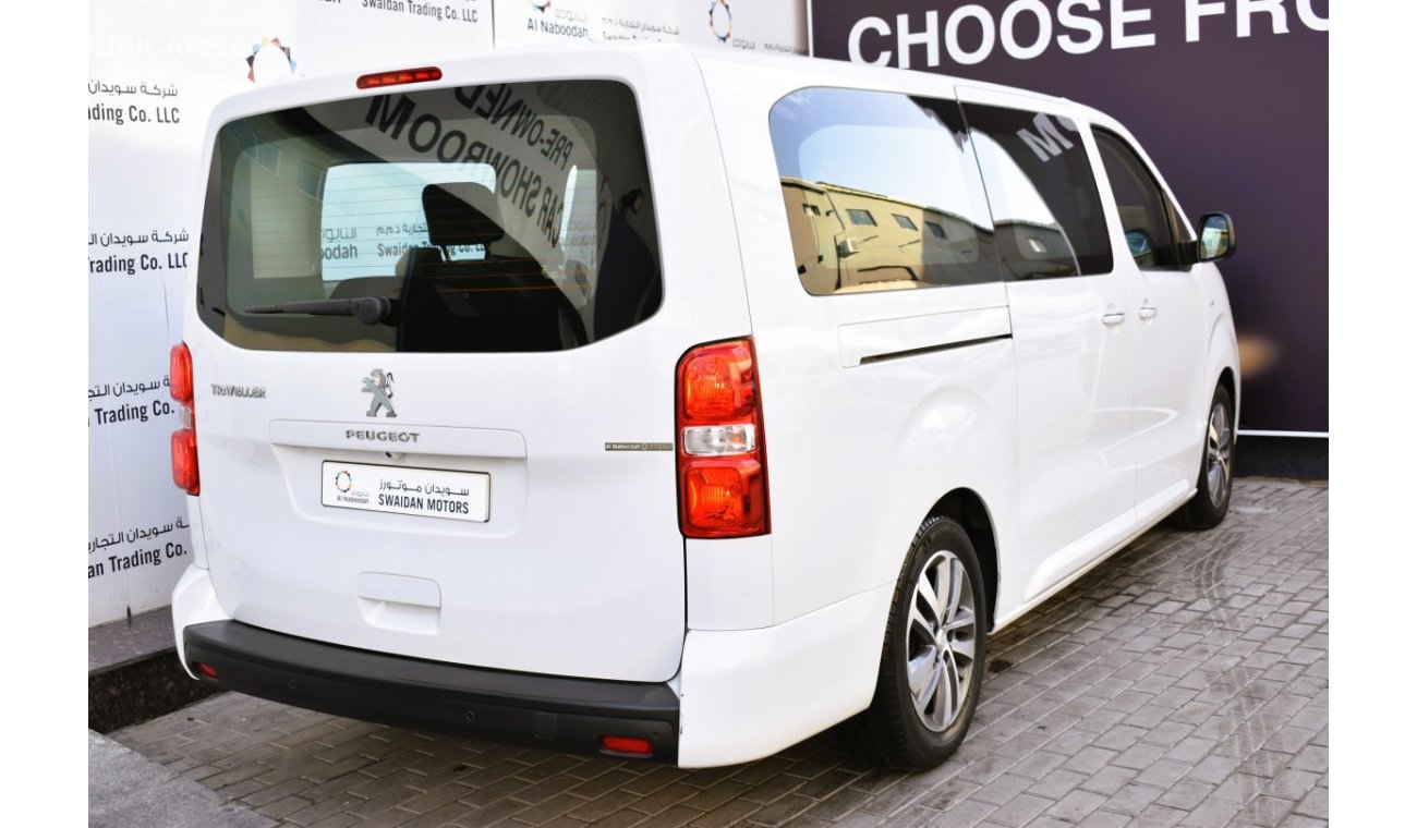 Peugeot Traveller AED 2079 PM | 2.0L AT L3 VIP BUSINESS 2024 GCC AGENCY WARRANTY UP TO 2030 OR 300K KM