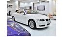 BMW 320i EXCELLENT DEAL for our BMW 320i Convertible ( 2008 Model ) in White Color GCC Specs