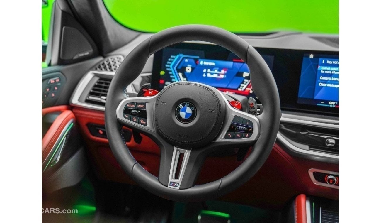 BMW X6M SWAP YOUR CAR FOR 2024 BRAND NEW X6 M COMPETITION - UNDER WARRANTY IN A UNIQUE COLOR COMBINATION