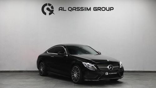 Mercedes-Benz C 300 Coupe GCC | C300 Coupe | 1950 AED Monthly | Free Insurance + Registration | 2 Years Warranty | Ref#F638630