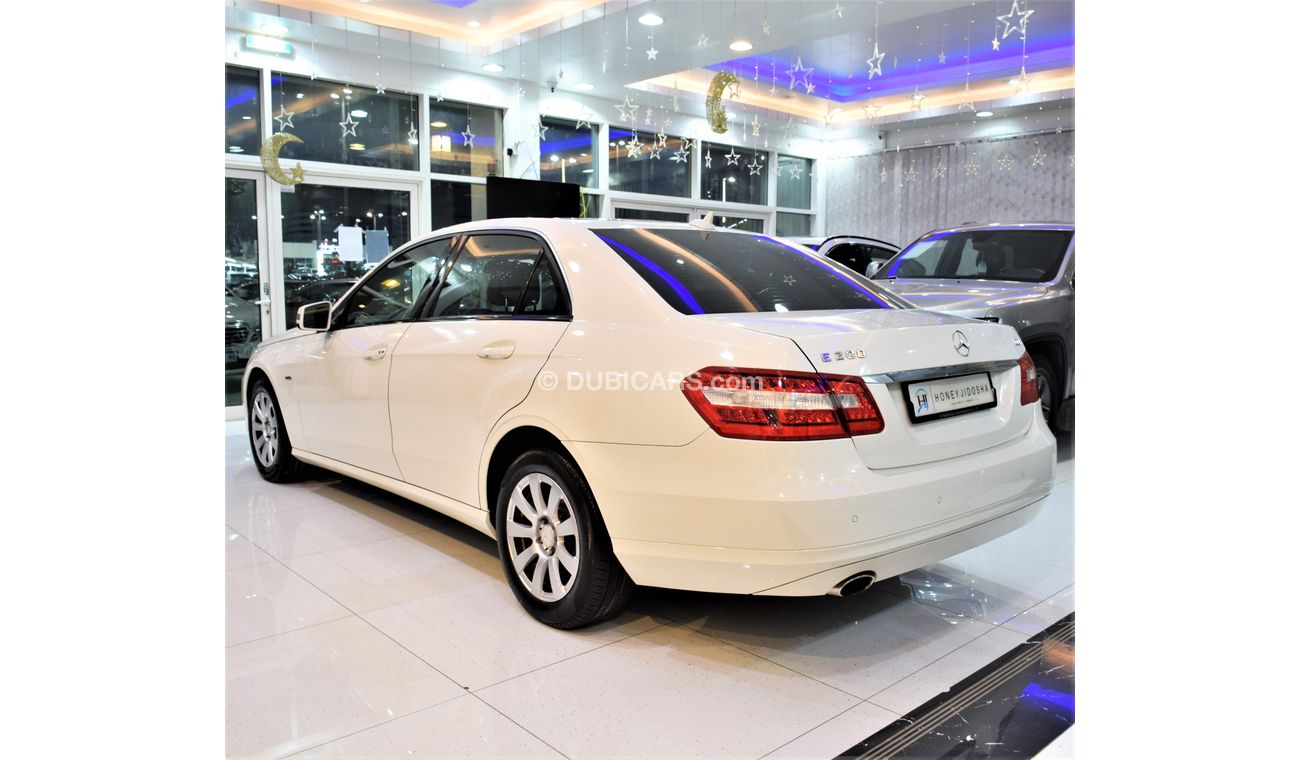 مرسيدس بنز E200 EXCELLENT DEAL for our Mercedes Benz E200 2012 Model!! in White Color! GCC Specs