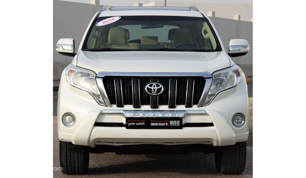 Toyota Prado Toyota Prado 2016 GCC No. 1 full option 6 cylinder without accidents, very clean from inside and out