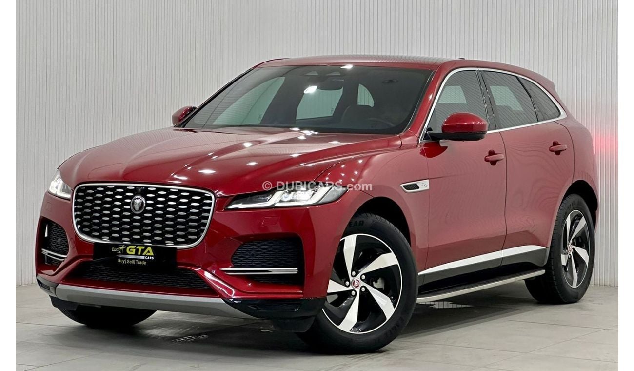جاكوار F بيس 2021 Jaguar F-Pace S P250, February 2026 Jaguar Warranty, 2025 Jaguar Service Pack, Low Kms, GCC
