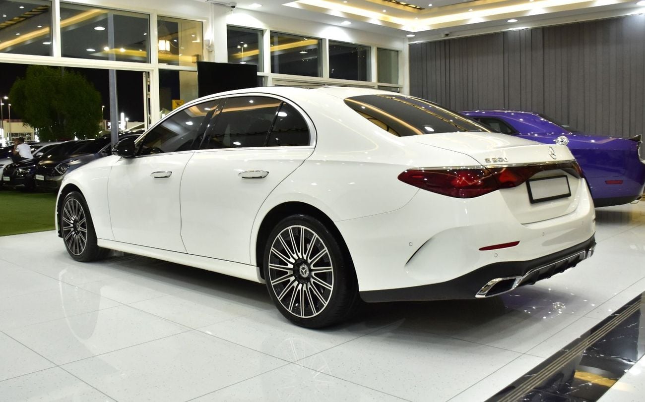 مرسيدس بنز E200 EXCELLENT DEAL for our Mercedes Benz E200 ( 2025 Model ) in White Color Korean Specs