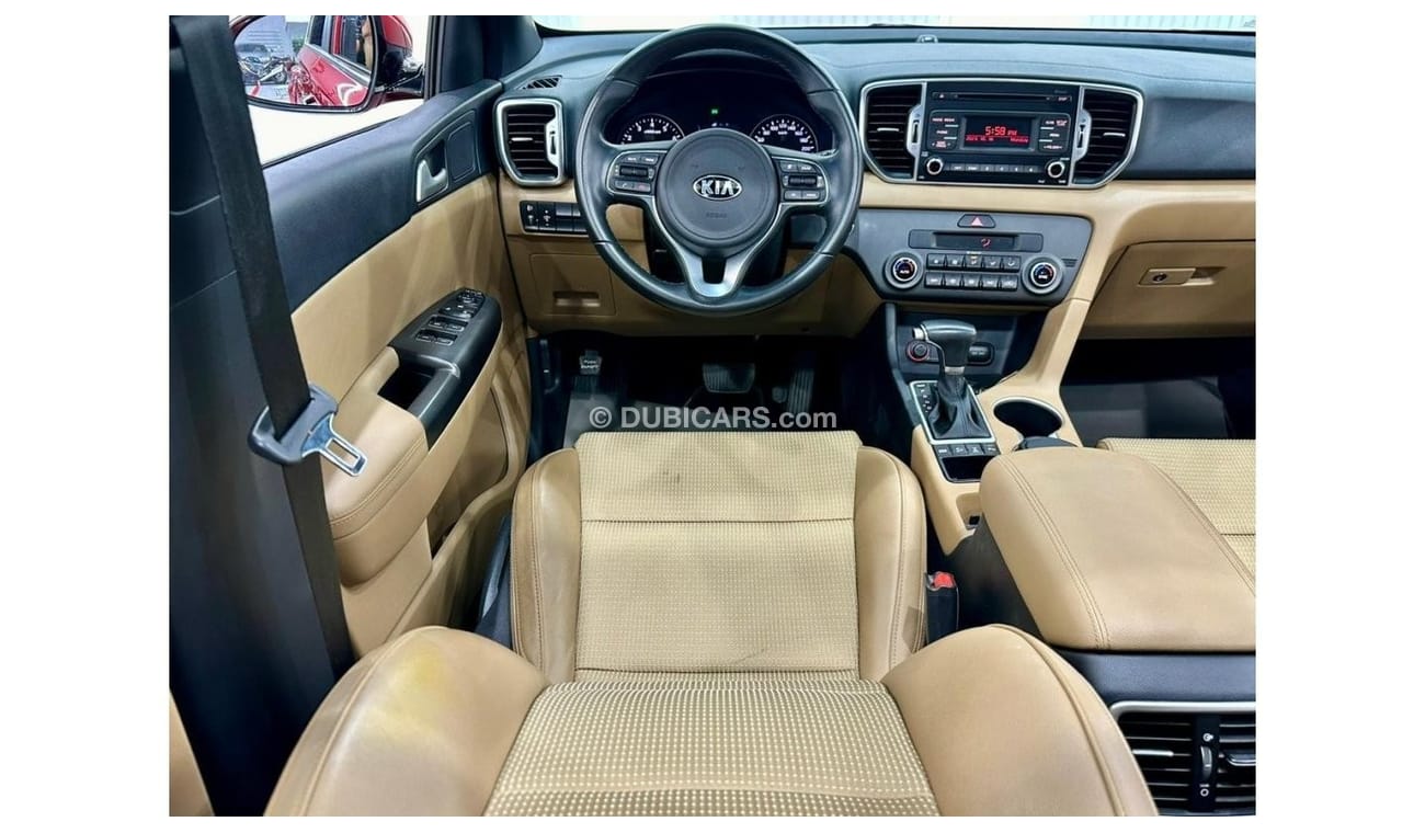 كيا سبورتيج 2017 KIA Sportage GDI, Warranty, Full KIA Service History, GCC