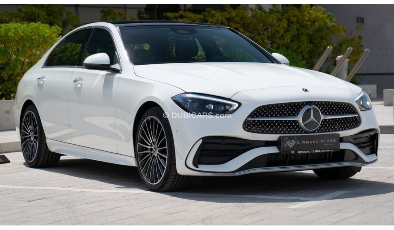 Mercedes-Benz C 200 Mercedes C200 AMG Panoramic  2023 GCC 3,000 KM 259,000 AED 5 Years Warranty