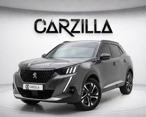 Peugeot 2008 GT l GCC Specs | 2 Keys | AED 1,175 / Monthly