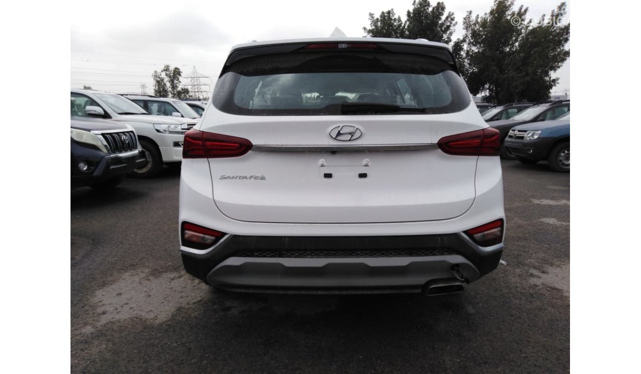 Hyundai Santa Fe 2.4L 4 CYLINDER 2020 WHITE COLOR FULL OPTION NEW SHAPE AUTO TRANSMISSION PETROL ONLY FOR EXPORT