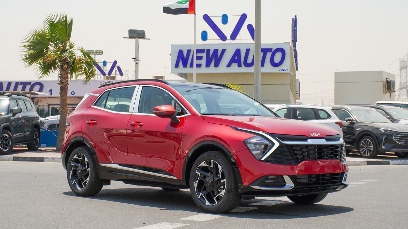 كيا سبورتيج Brand New Kia Sportage 2025 Export 1.6L 2WD Petrol|Red/Beige|N-KIA-SPO-1.6-25|