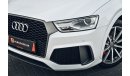 Audi RSQ3 | 2,936 P.M  | 0% Downpayment | Full Audi History!