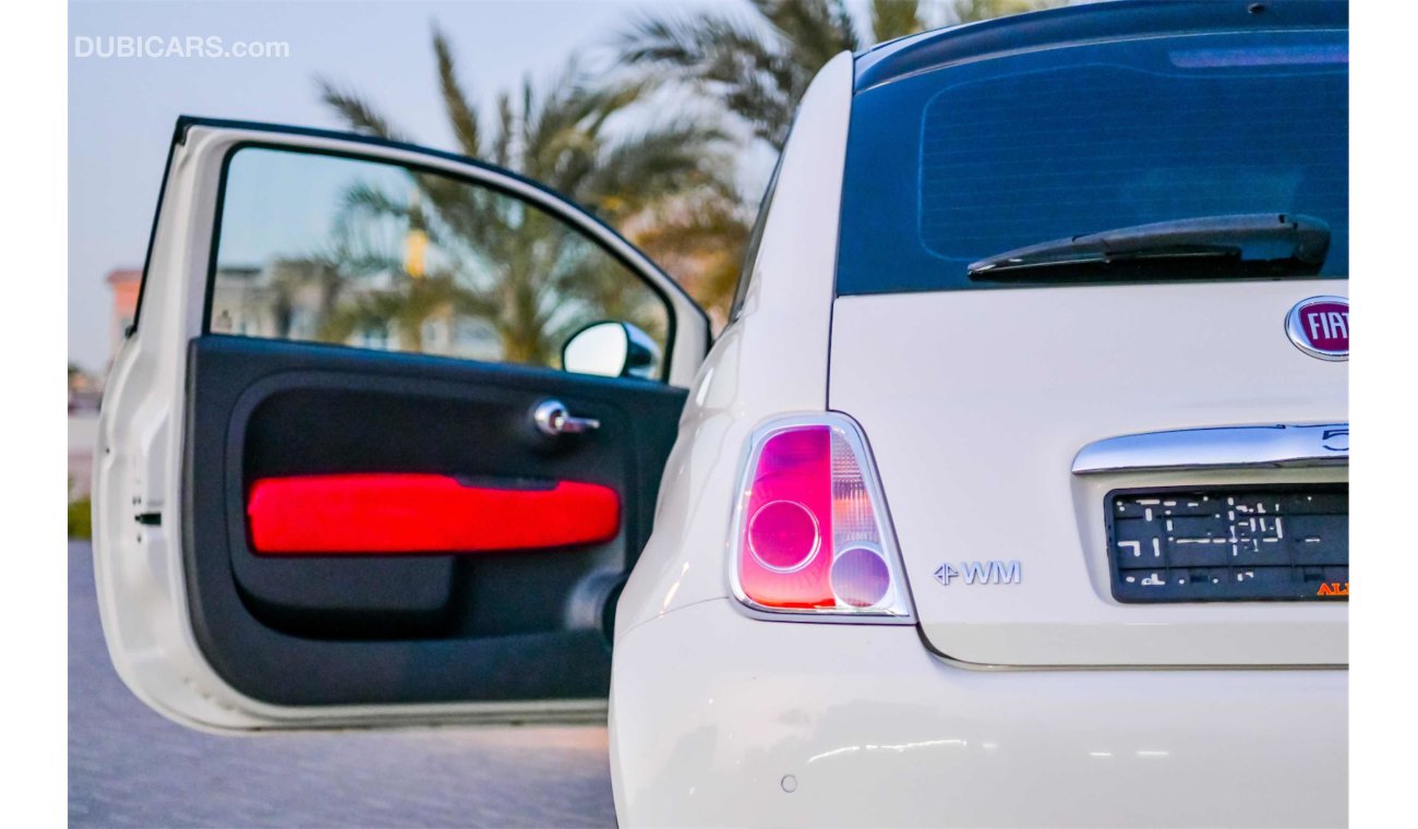 Fiat 500 2015 Lounge Edition - Full Option - AED 764 PM - 0% DP